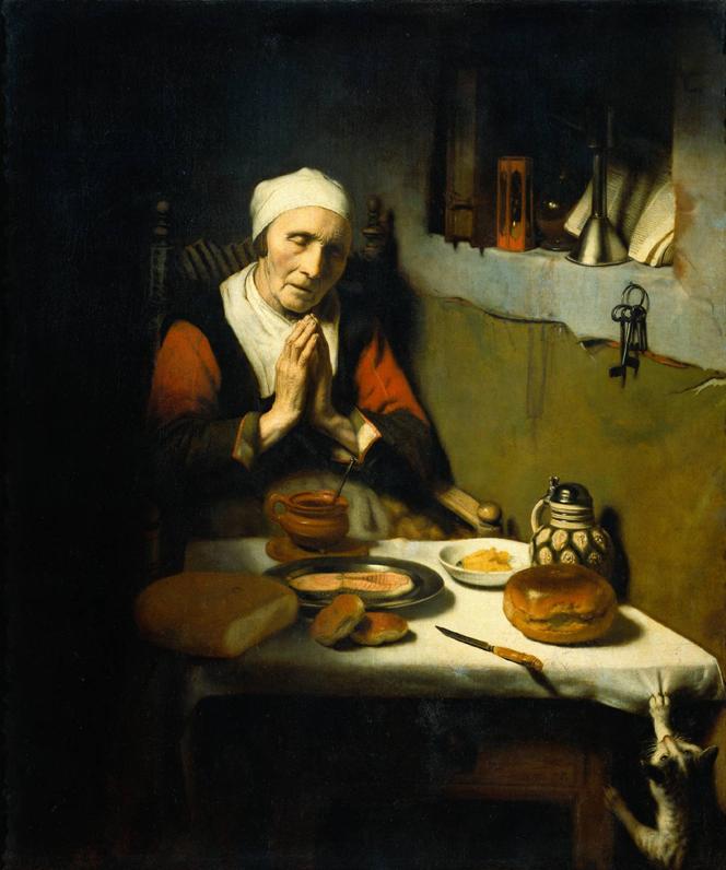 Nicolaes_Maes_-_Oude_vrouw_in_gebed