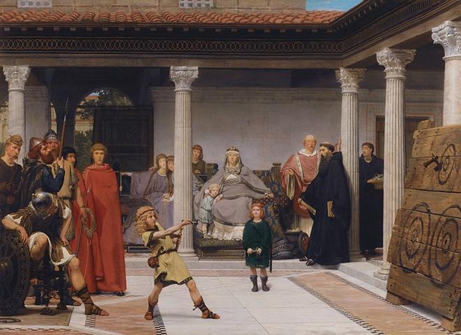 File: Alma-Tadema A educa��o dos filhos de Clovis.jpg
