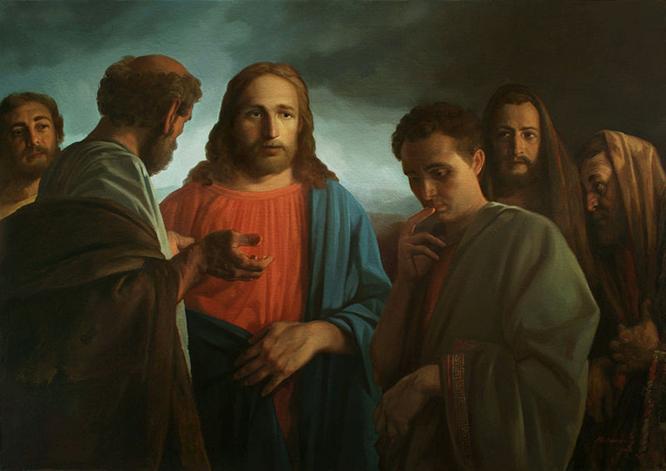 Christ_and_the_rich_young_man._A.N._Mironov